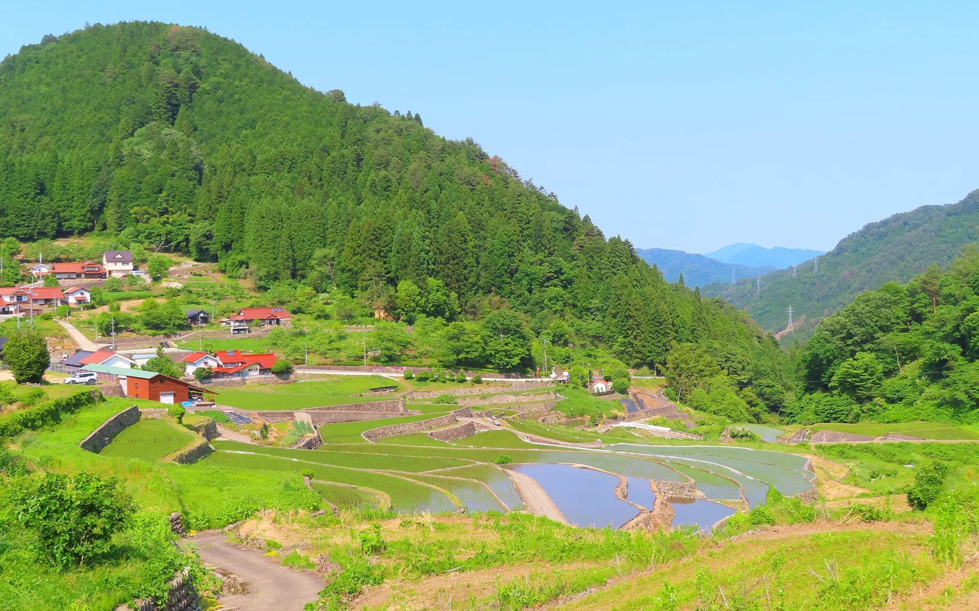 安芸太田町の風景
