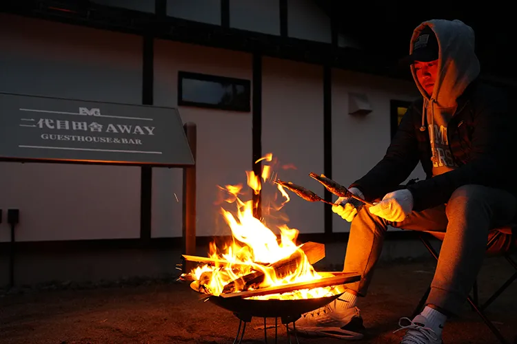 二代目田舎AWAY焚き火